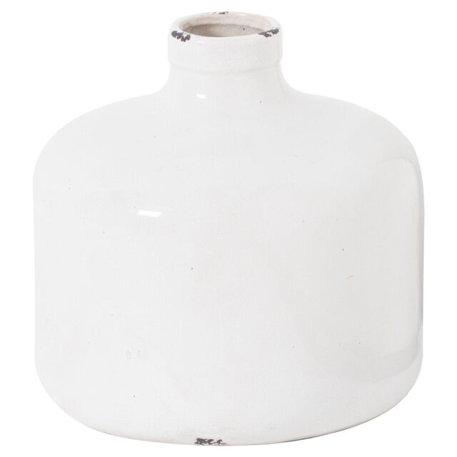 Love Lace Garda Glazed Eve Vase in White - image 1