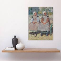 "Artery8 In the Sunlight Portrait Hassam Wall Art Poster Print - Size: W12"" x H16""" - thumbnail 4