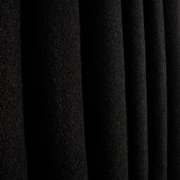 OHS Pair Of Boucle Curtains Eyelet Blackout in Black - Size: 167 cm width x 183 cm drop - thumbnail 6