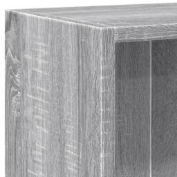 Berkfield Home Bookshelf Grey Sonoma 60x24x74.5 cm Engineered Wood - thumbnail 8
