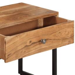 Berkfield Home TV Cabinet 160x30x45 cm Solid Wood Acacia in Brown - Size: 160 x 30 x 45 cm - thumbnail 6