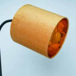 K LIVING Hove Floor Lamp with Ochre Shade in Yellow - thumbnail 3