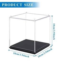 SPETLEK Acrylic Cube Shop Display Stand Square in Clear - thumbnail 2