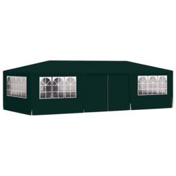 Berkfield Home Professional Party Tent with Side Walls 4x9 m Green 90 g/m? - thumbnail 1