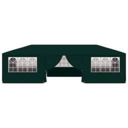 Berkfield Home Professional Party Tent with Side Walls 4x9 m Green 90 g/m? - thumbnail 4