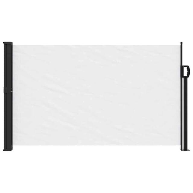 Berkfield Home Retractable Side Awning White 120x600 cm - image 1