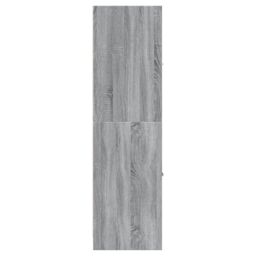 Berkfield Home Apothecary Cabinet Grey Sonoma 30x41x144.5 cm Engineered Wood - thumbnail 6