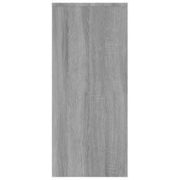 Berkfield Home Sideboard Grey Sonoma 102x33x75 cm Engineered Wood - Size: 102 x 33 x 75 cm - thumbnail 7