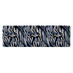 Benjamin Tate Design Abstract Zebra Skin Runner Rug in Natural - Size: 67 cm x 230 cm - thumbnail 1