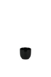 KDMD Glossy Black Hortus Cairo Pot 8x7cm 5 Pack - Size: 8x7 cm - thumbnail 1