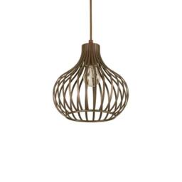 Netlighting Onion 1 Light Ceiling Pendant Brown - thumbnail 1