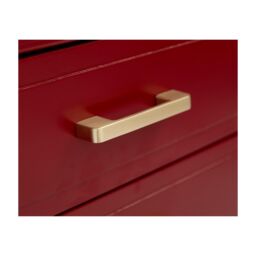 Cabinet Bits Palazzi 2 Drawer Console Table in Red - thumbnail 6