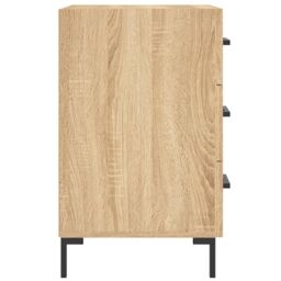 Berkfield Home Bedside Cabinet Sonoma Oak 40x40x66 cm Engineered Wood in Brown - Size: 40 x 40 x 66 cm - thumbnail 6