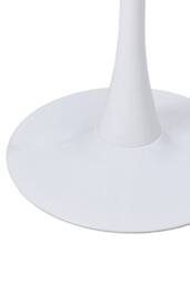 Living and Home Modern Tulip-Shaped White Dining Table - thumbnail 9