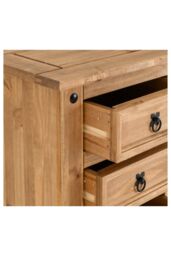 Seconique Corona 5 Drawer Narrow Chest in Natural - thumbnail 5