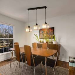 Goeco Crystal Vintage Chandelier, 1.2m Adjustable Hanging Cord in Black - thumbnail 2