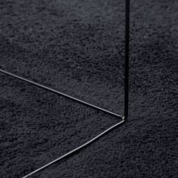 Berkfield Home Rug OVIEDO Short Pile Black 240x240 cm - Size: Medium - thumbnail 8
