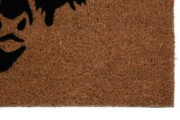 Orsina Highland Cow Doormat in Brown - Size: 100 cm diameter - thumbnail 4