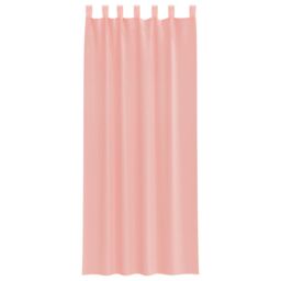 Berkfield Home Voile Curtains with Loops 2 pcs Pink 140x260 cm - thumbnail 4
