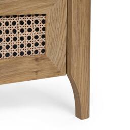Cheshire Premium Pacifica 6 Drawer Wide Chest - Oak in Brown - thumbnail 5