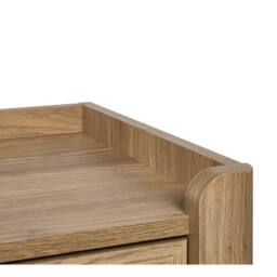 Cheshire Premium Pacifica 6 Drawer Wide Chest - Oak in Brown - thumbnail 7