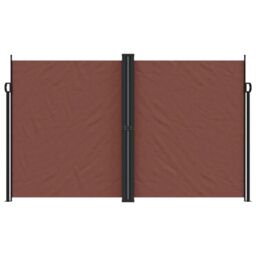 Berkfield Home Retractable Side Awning Brown 200x1200 cm - thumbnail 3