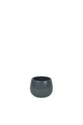 KDMD Glossy Grey Hortus London Pot 8.5x8cm 4 Pack - Size: 8.5x8 cm - thumbnail 2