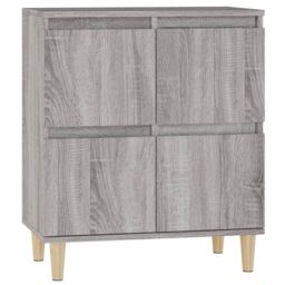 Berkfield Home Sideboard Grey Sonoma 60x35x70 cm Engineered Wood - Size: 60 x 35 x 70 cm - thumbnail 2