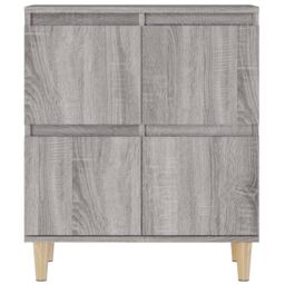 Berkfield Home Sideboard Grey Sonoma 60x35x70 cm Engineered Wood - Size: 60 x 35 x 70 cm - thumbnail 6