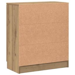 Berkfield Home Sideboard Artisian Oak 60x30x70 cm Engineered Wood in Brown - Size: 60 x 30 x 70 cm - thumbnail 7