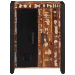 Berkfield Home Sideboard Multicolour 55x35x70 cm Solid Wood Reclaimed - Size: 55 x 35 x 70 cm