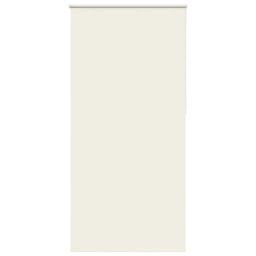Berkfield Home Roller Blind Blackout Off-White 110x230 cm Fabric Width 105.7 cm Polyester in White - thumbnail 2
