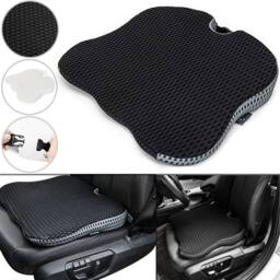 SPETLEK Car Wedge Seat Cushion Pillow Memory Foam in Black - Size: 100 cm x 190 cm - thumbnail 1