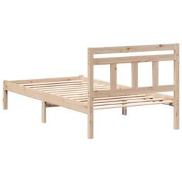 Berkfield Home Traditional Brown 90 x 190 cm Solid pine wood in Light Brown - thumbnail 7