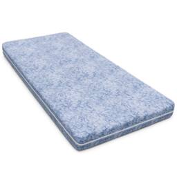 Rest Relax Visco Therapy 19cm Waterproof Sprung Mattress for Enhanced Support in Blue - Size: Small Double