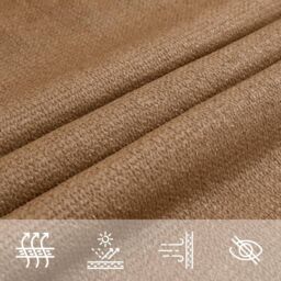 Berkfield Home Sunshade Sail 160 g/m¬≤ Taupe 3x4x5 m HDPE - thumbnail 5