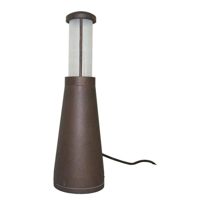 Netlighting Beta Aluminium Plain Bollard Aged Iron IP54 in Grey - image 1