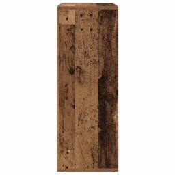 Berkfield Home Sideboard Old Wood 60x31x84 cm Engineered Wood in Brown - Size: 60 x 31 x 84 cm - thumbnail 3