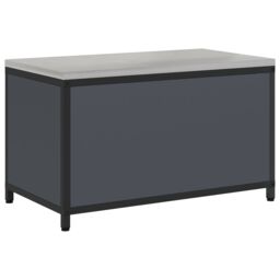 Berkfield Home Kitchen Storage Cabinet with Shelf with Storage with Door Anthracite Steel - thumbnail 8
