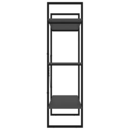 Berkfield Home Book Cabinet Grey 100x30x105 cm Engineered Wood - Size: 100 x 30 x 105 cm - thumbnail 6