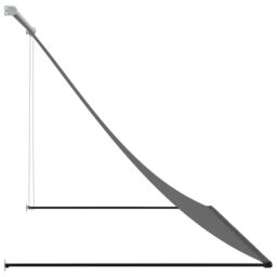 Berkfield Home Retractable Awning Anthracite 250x150 cm Fabric & Steel in Black - thumbnail 4