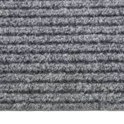 Berkfield Home Modern Dirt Trapper Carpet Runner 100x450 cm Grey - Size: 100 cm diameter - thumbnail 5
