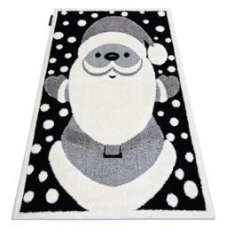 RugsX Modern Children's Rug in Black - Size: 120 cm x 170 cm - thumbnail 1