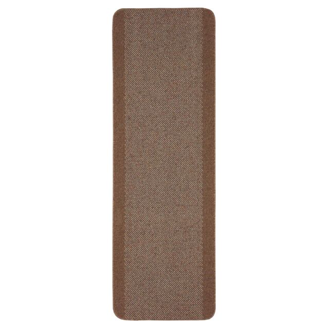 THE RUGS Washable Designer Rugs & Mats Bordered Design in Brown - 110Br - Size: 57 cm x 90 cm - image 1
