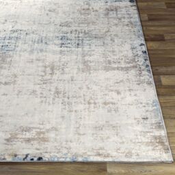 Livabliss Roma-Abstract Gray Blue Brown Modern Marble Living Dining Bedroom Rug - Size: 200 cm x 200 cm - thumbnail 5