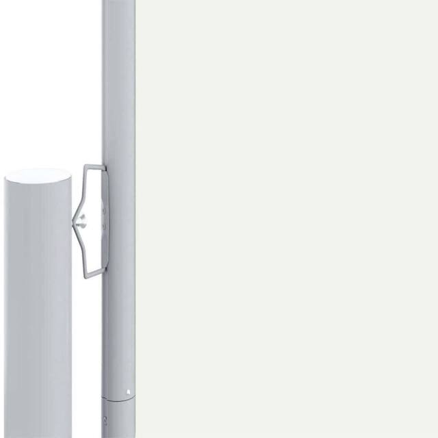 Berkfield Home Retractable Side Awning Cream 200x1000 cm - image 1