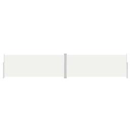 Berkfield Home Retractable Side Awning Cream 200x1000 cm - thumbnail 3