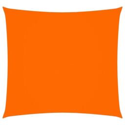 Berkfield Home Sunshade Sail Oxford Fabric Square 5x5 m Orange - thumbnail 2