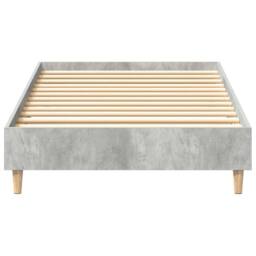 Berkfield Home Bed Frame with LED Frame Concrete Grey 180x200 cm Super King - Size: Small Single - thumbnail 5