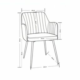 Outdoor Living Colorado Dining Table with 4 Blue Charlotte Velvet Chairs - thumbnail 8